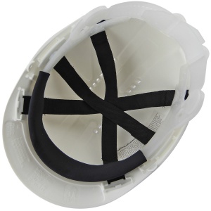 Vented Safety Helmet White